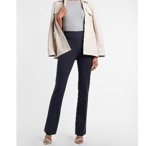 Express Columnist High Waisted Knit Bootcut Pant